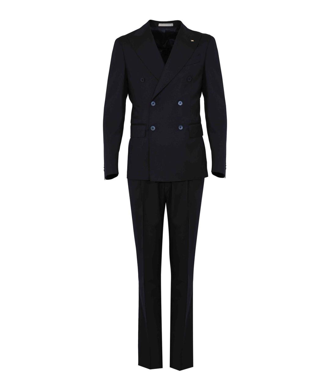 CORNELIANI Синий классический костюм, фото 1