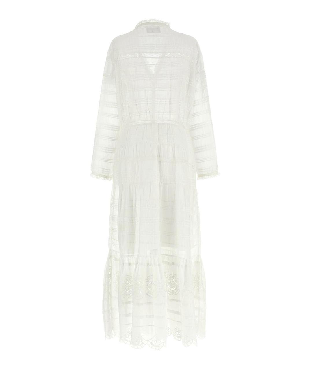 ISABEL MARANT Белое хлопковое повседневное платье, фото 2