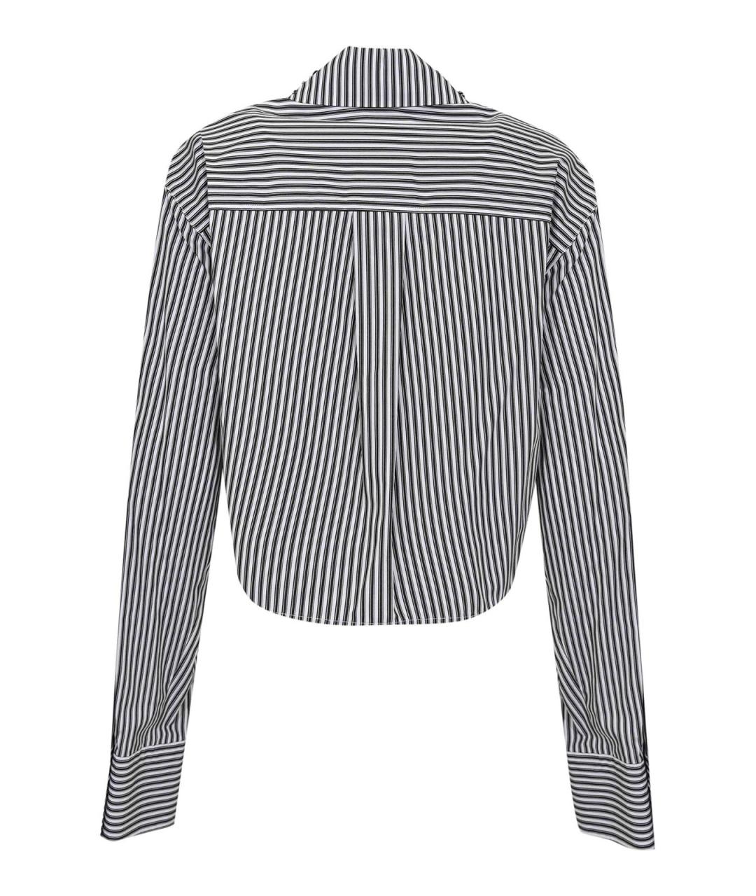 SPORTMAX Черная хлопковая рубашка, фото 2