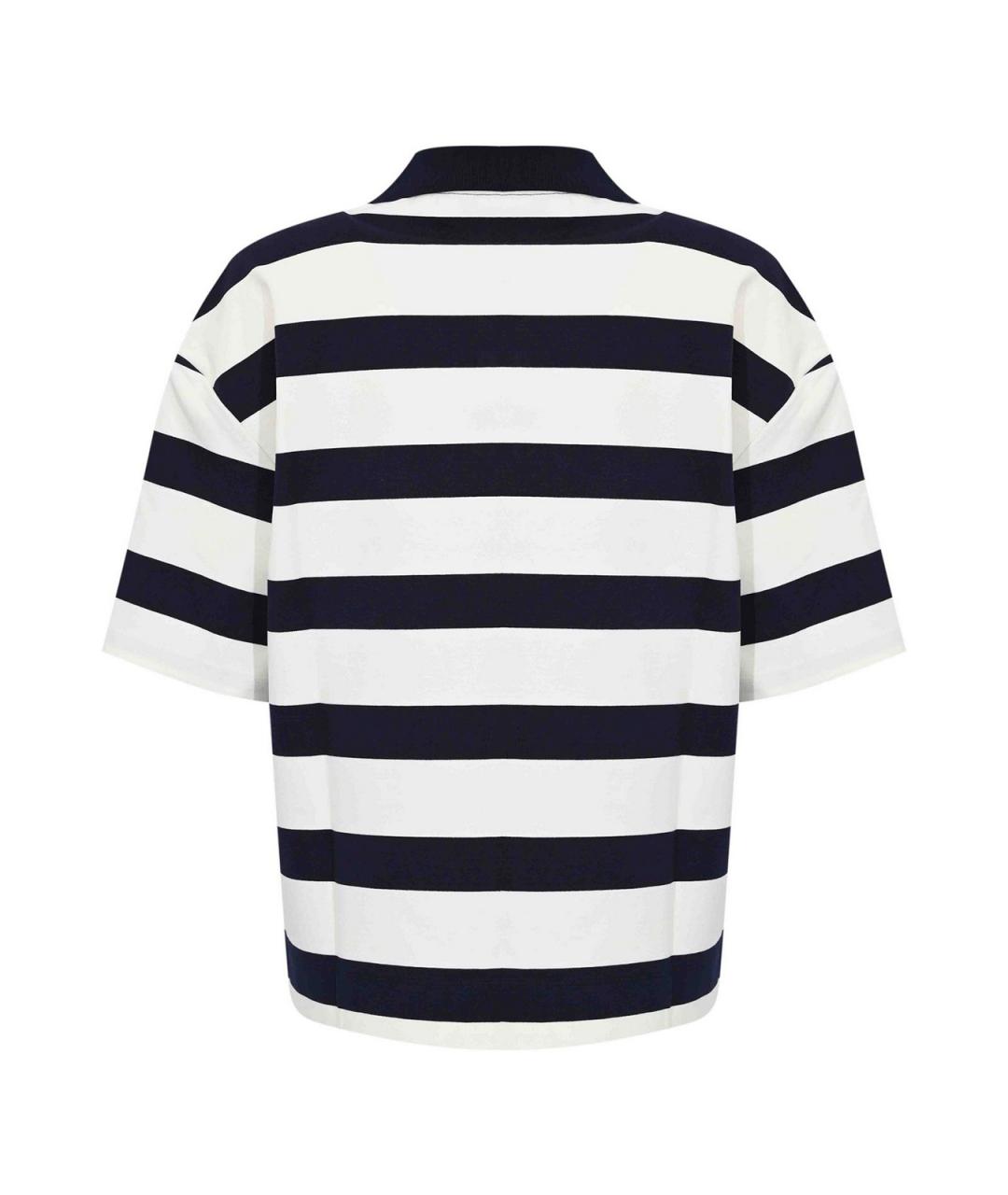 MAX MARA Синяя вискозная футболка, фото 2