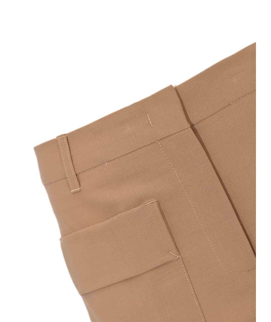 SEMICOUTURE Мульти шерстяные брюки широкие, фото 3