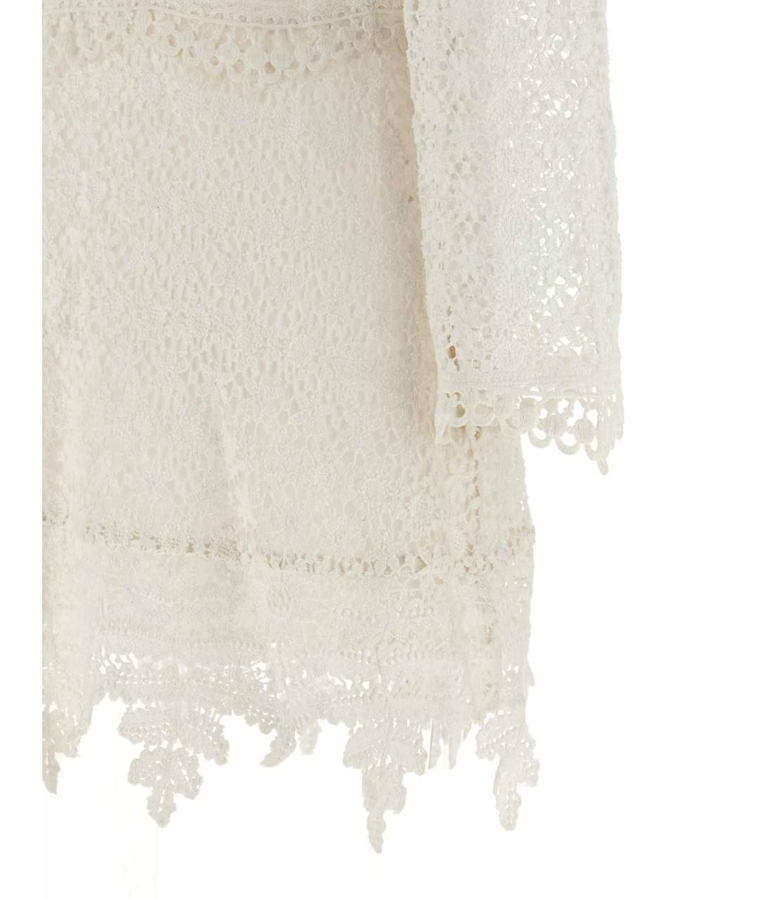 ISABEL MARANT Белое хлопковое повседневное платье, фото 4