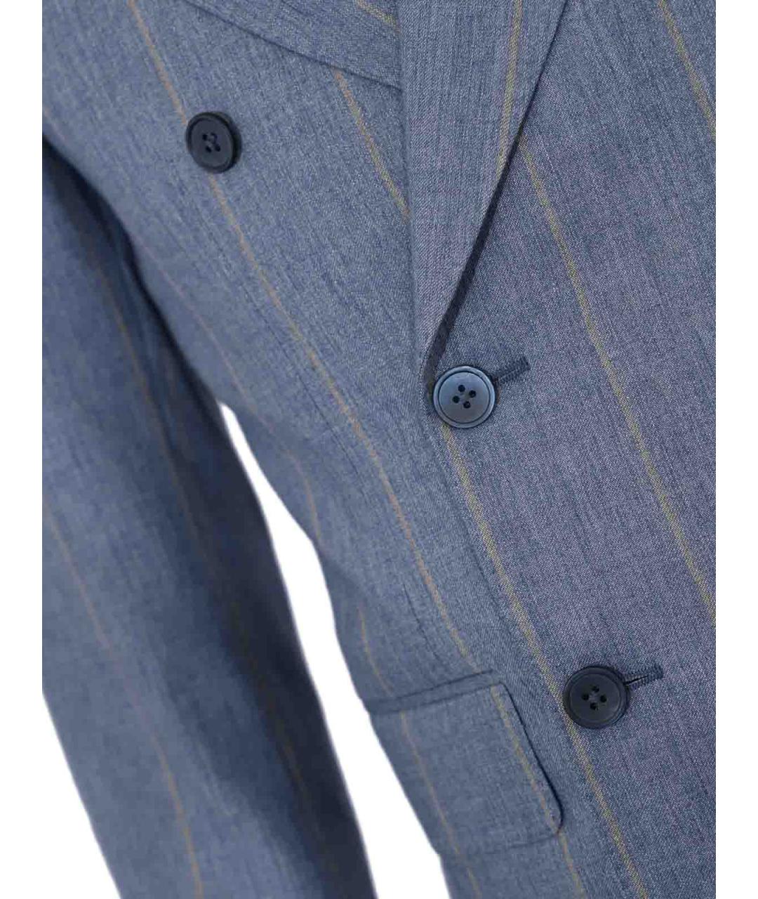 CORNELIANI Синий классический костюм, фото 3