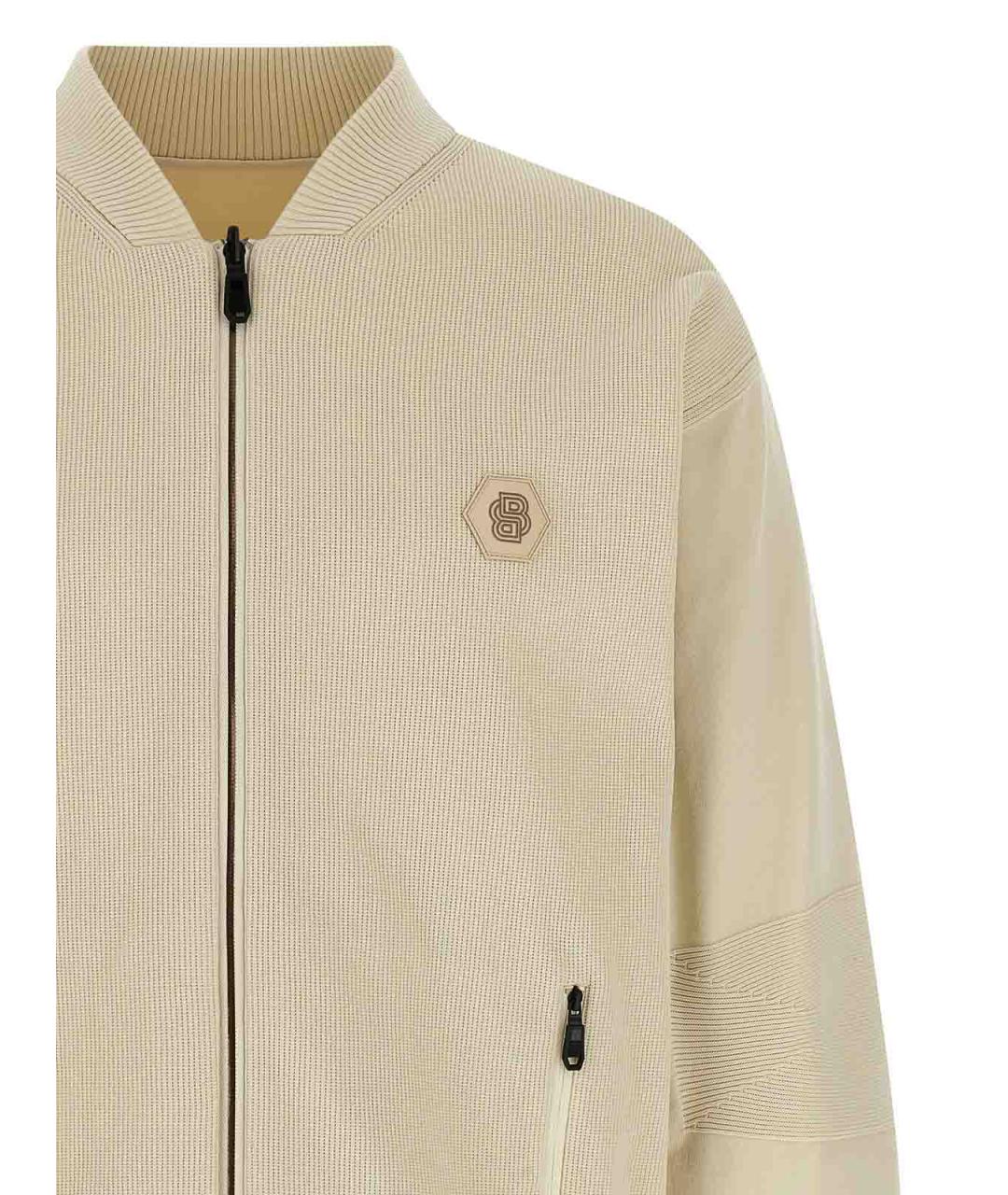 HUGO BOSS Бежевая полиамидовая куртка, фото 4