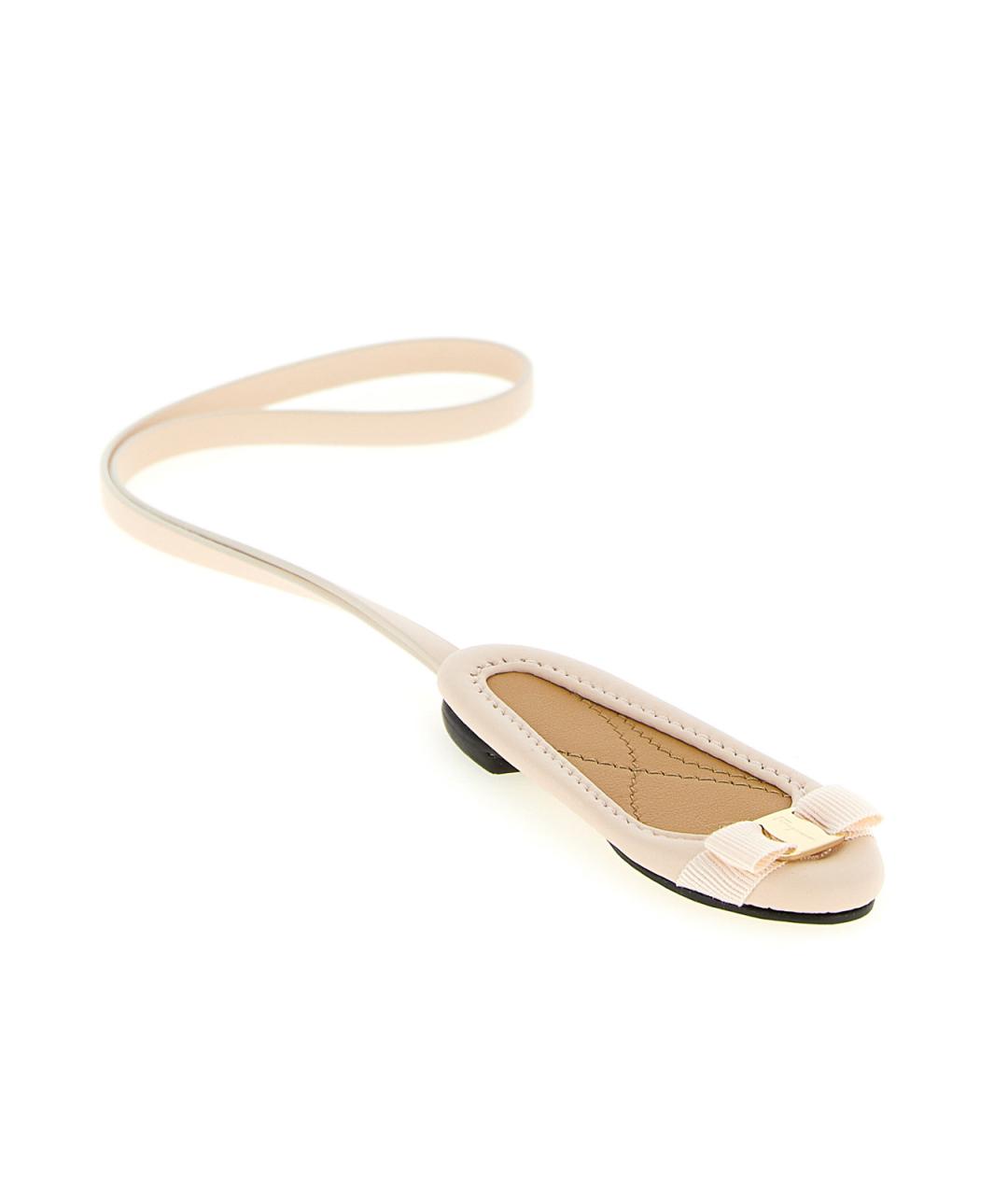 FERRAGAMO Розовый брелок, фото 3