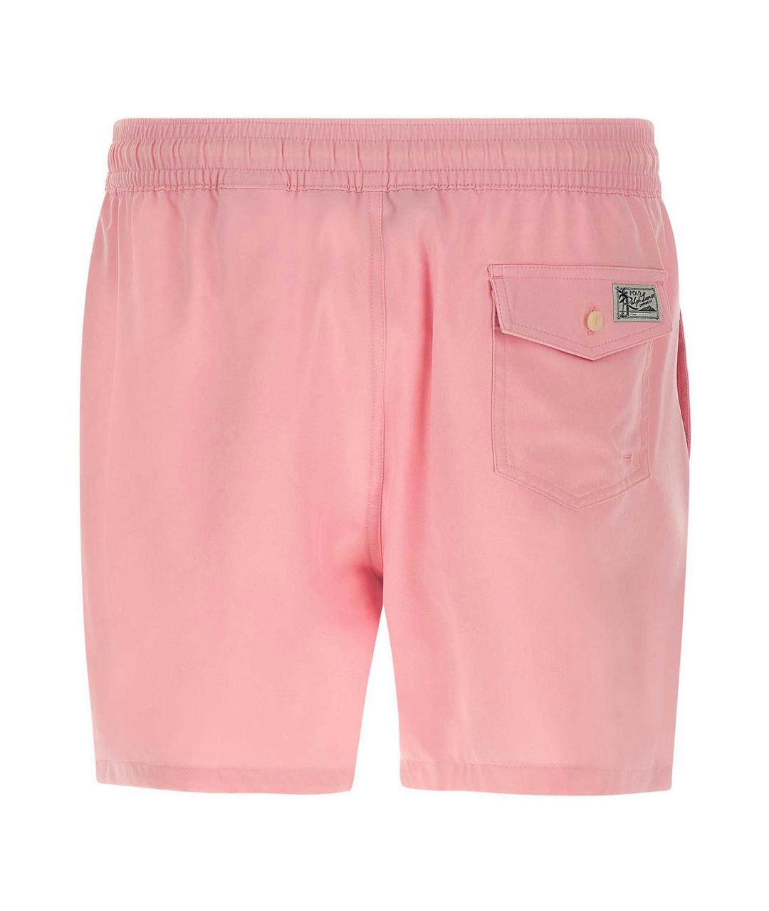 POLO RALPH LAUREN Бежевые полиэстеровые плавки, фото 2
