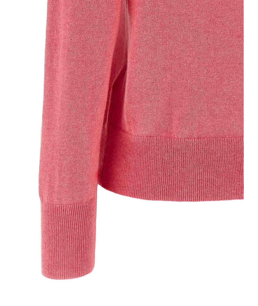 ISABEL MARANT Коралловый хлопковый кардиган, фото 4