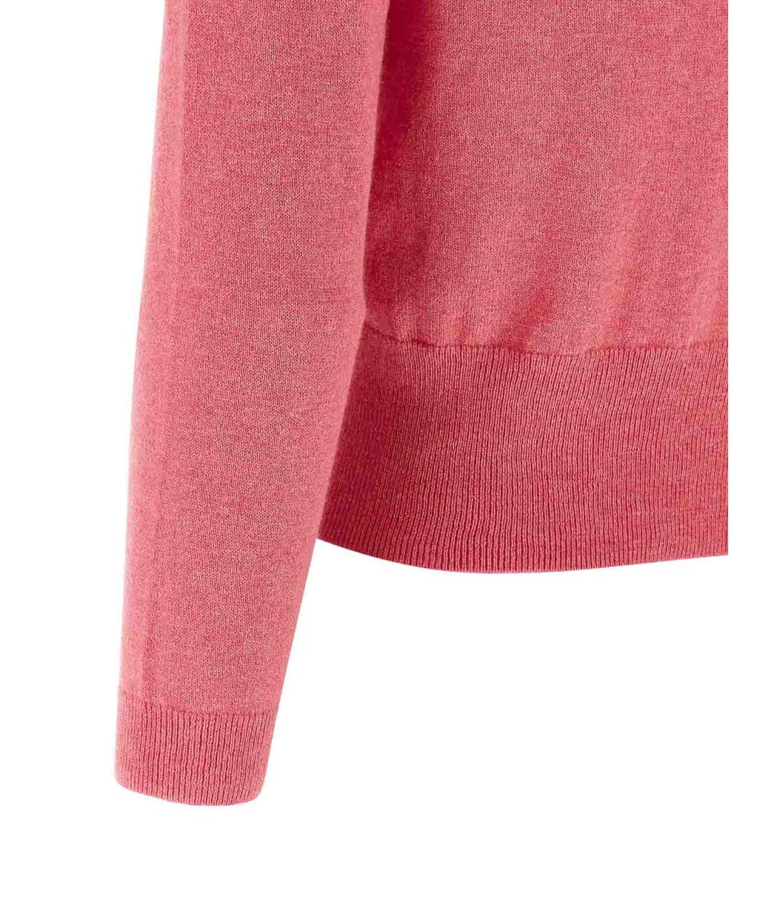 ISABEL MARANT Розовый хлопковый кардиган, фото 4