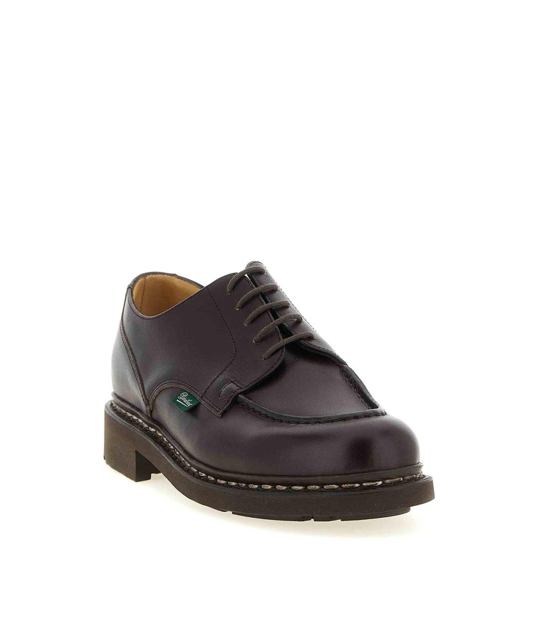 PARABOOT Коричневые кожаные туфли, фото 2