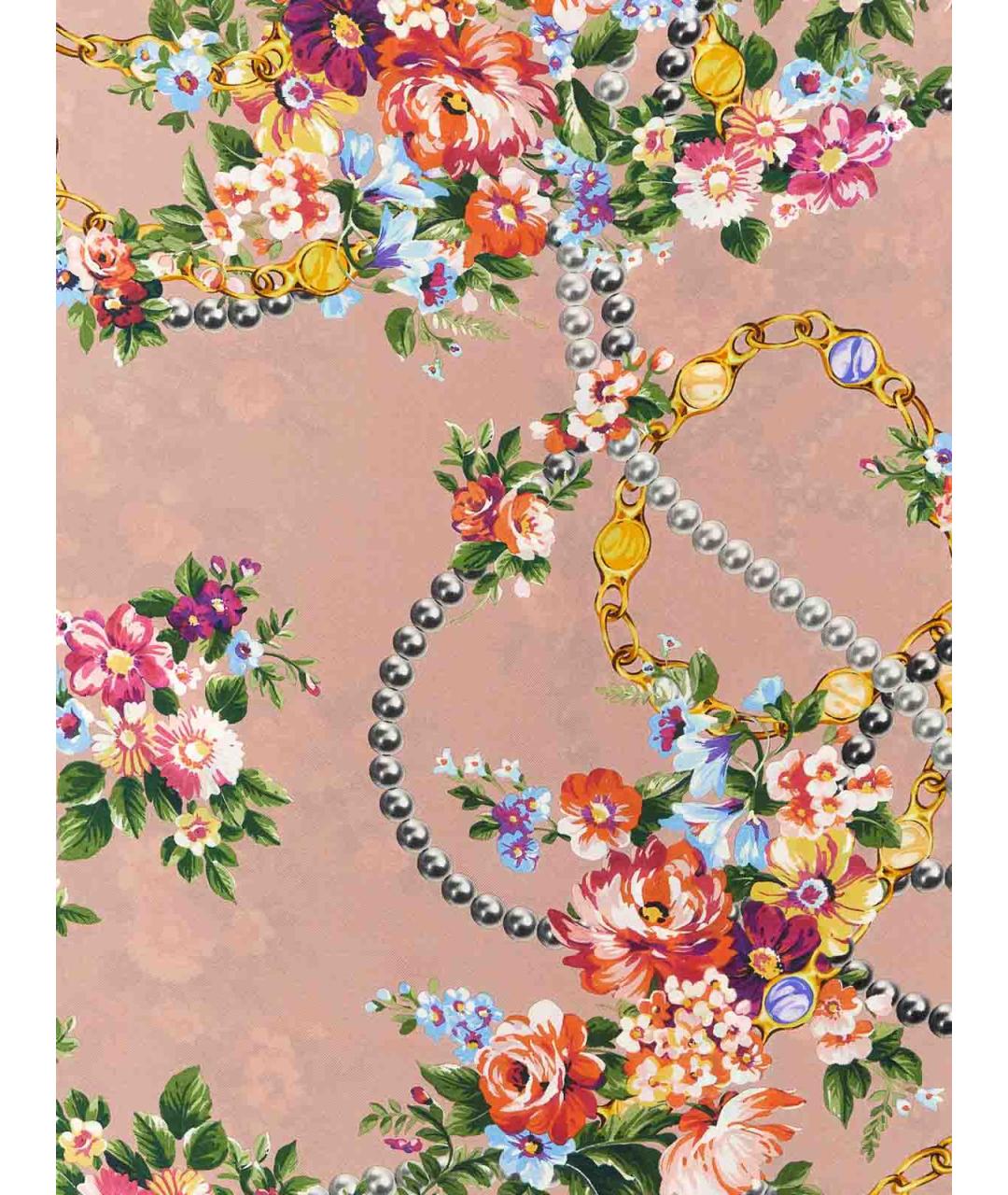 DOLCE&GABBANA Мульти шелковый платок, фото 3