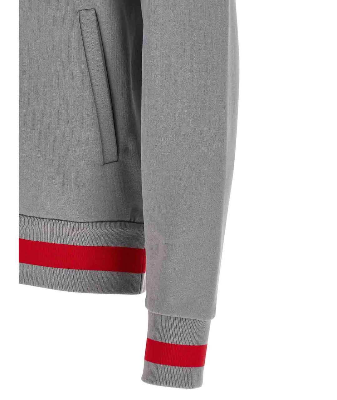 KITON Серый хлопковый спортивный костюм, фото 3
