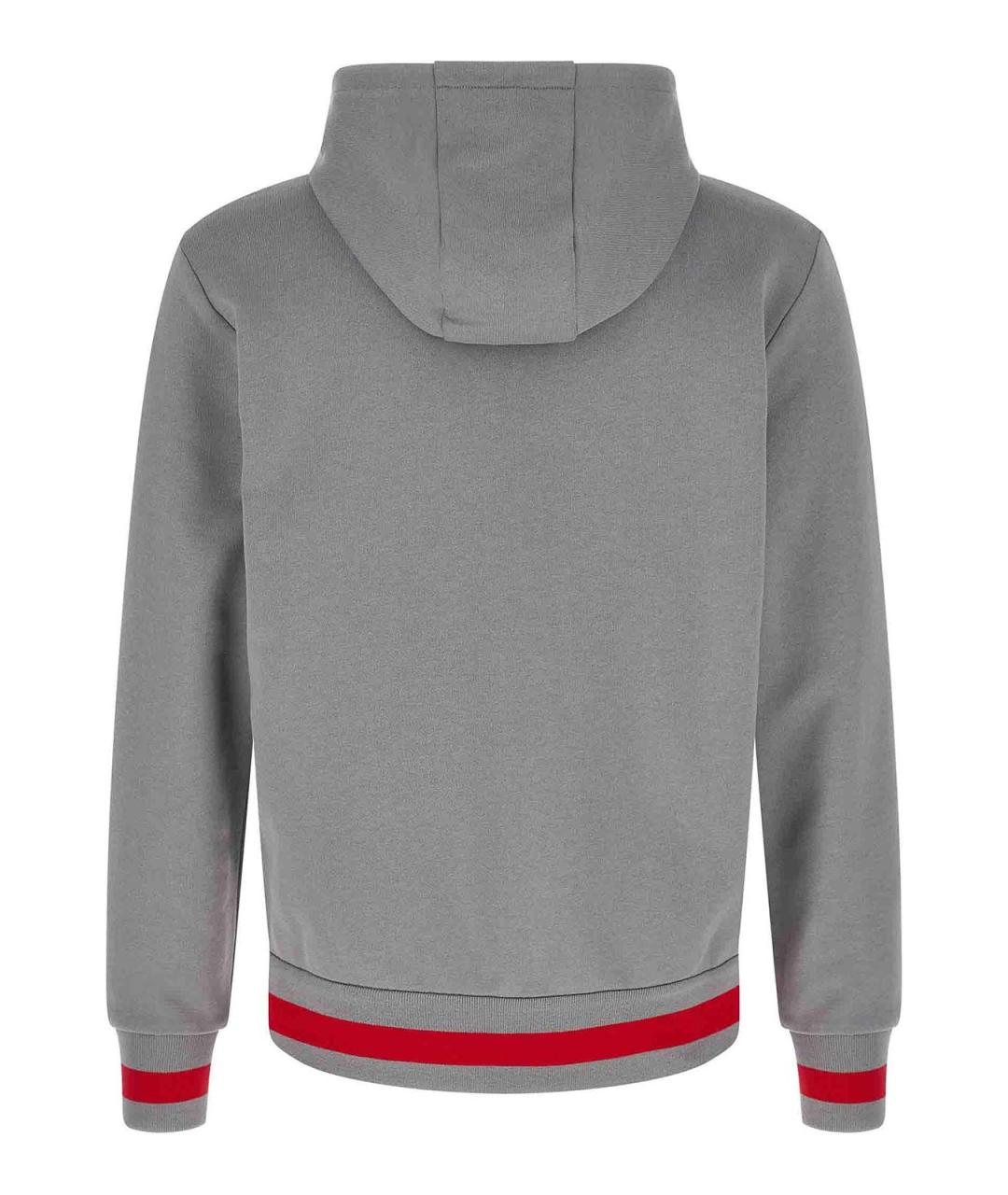 KITON Серый хлопковый спортивный костюм, фото 2
