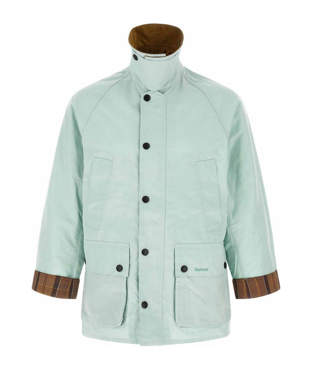 BARBOUR Голубая хлопковая кэжуал рубашка, фото 2