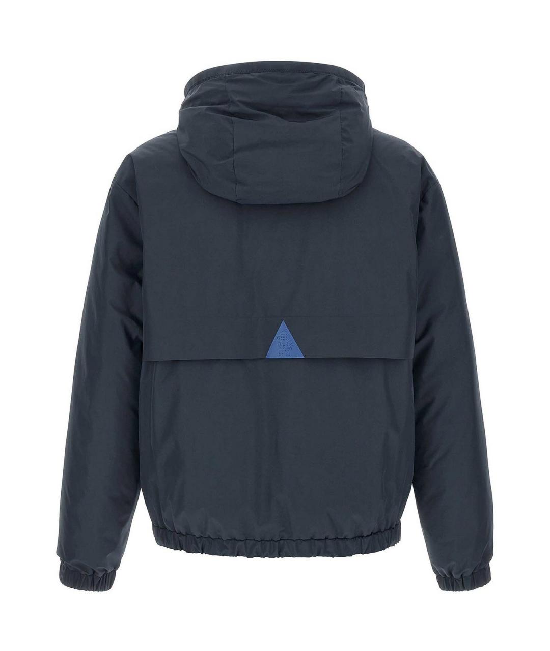 MONCLER Синяя хлопковая куртка, фото 3