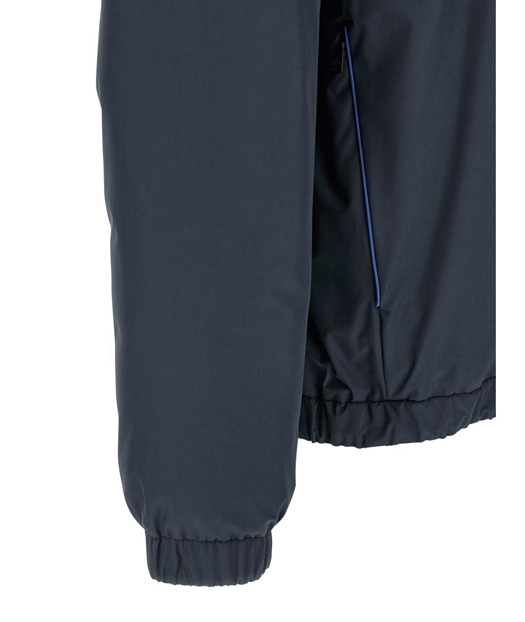 MONCLER Синяя хлопковая куртка, фото 6