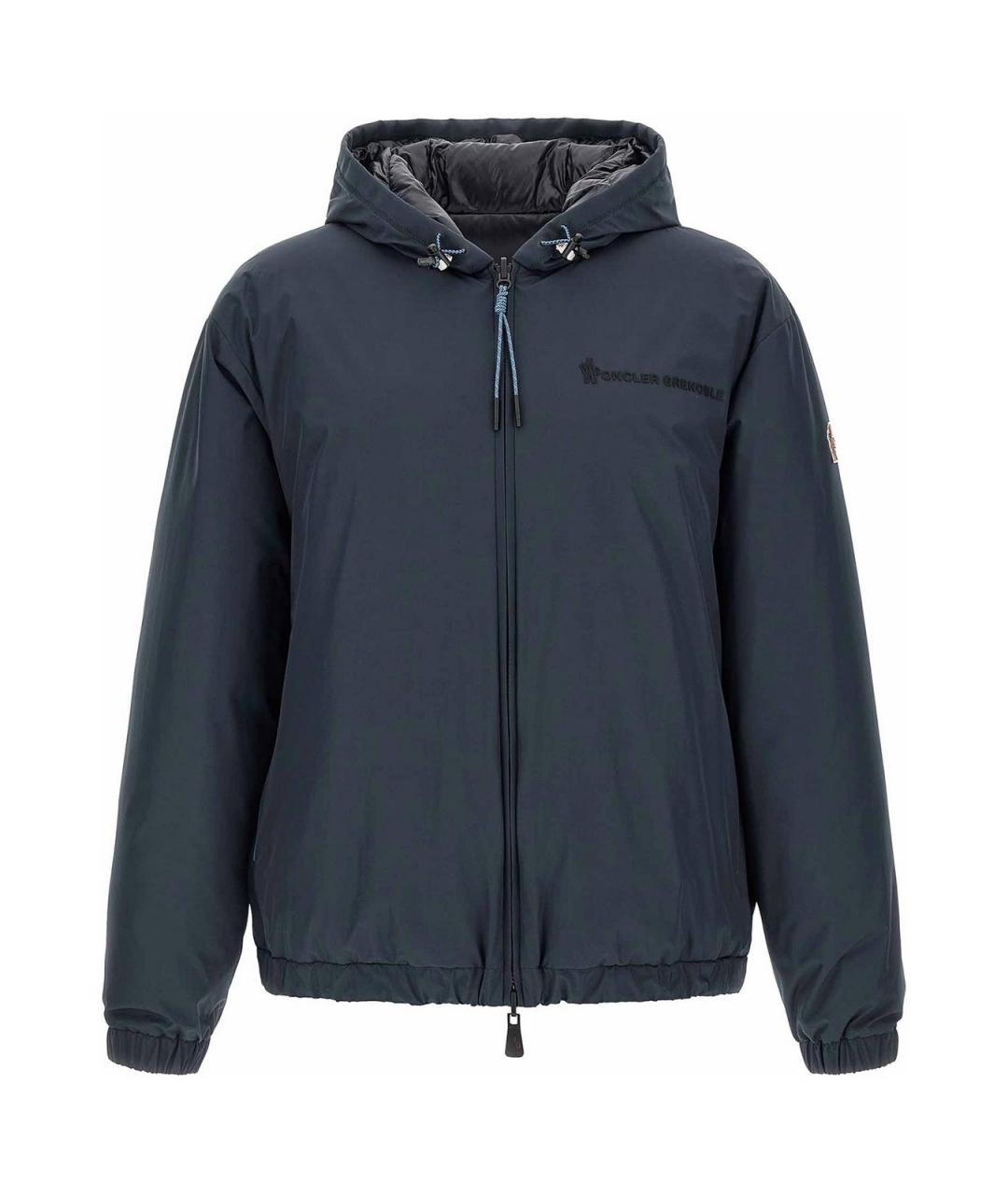 MONCLER Синяя хлопковая куртка, фото 1