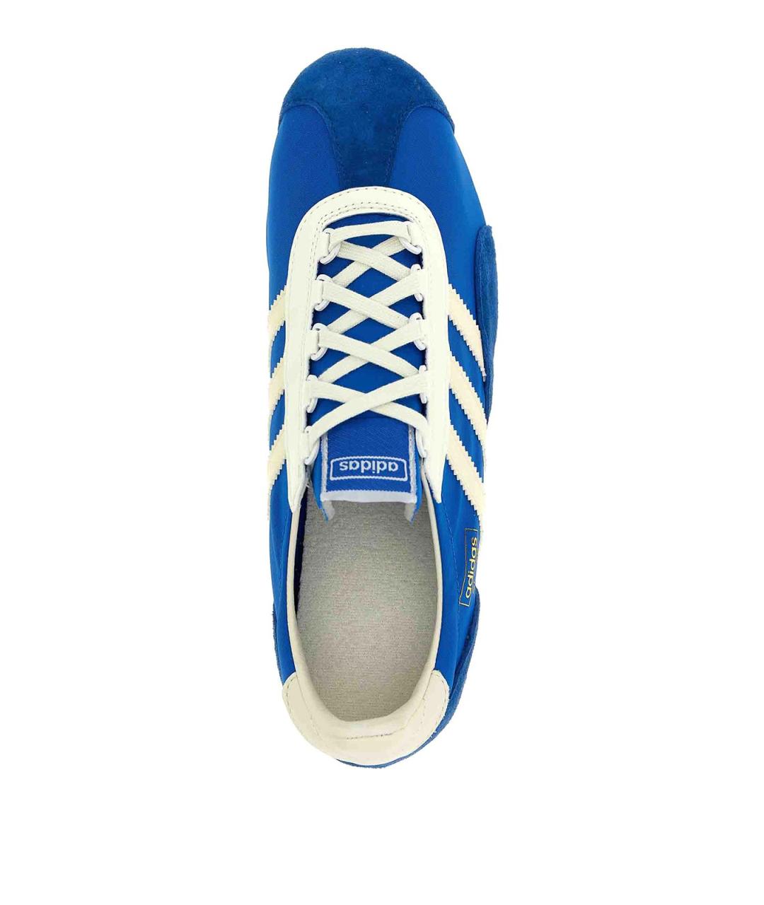 ADIDAS Синие замшевые низкие кроссовки / кеды, фото 4