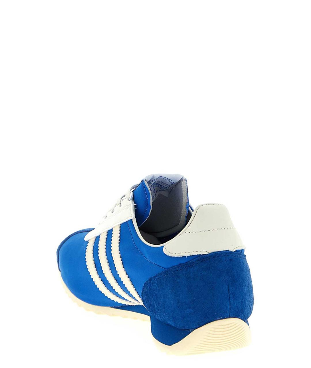 ADIDAS Синие замшевые низкие кроссовки / кеды, фото 3