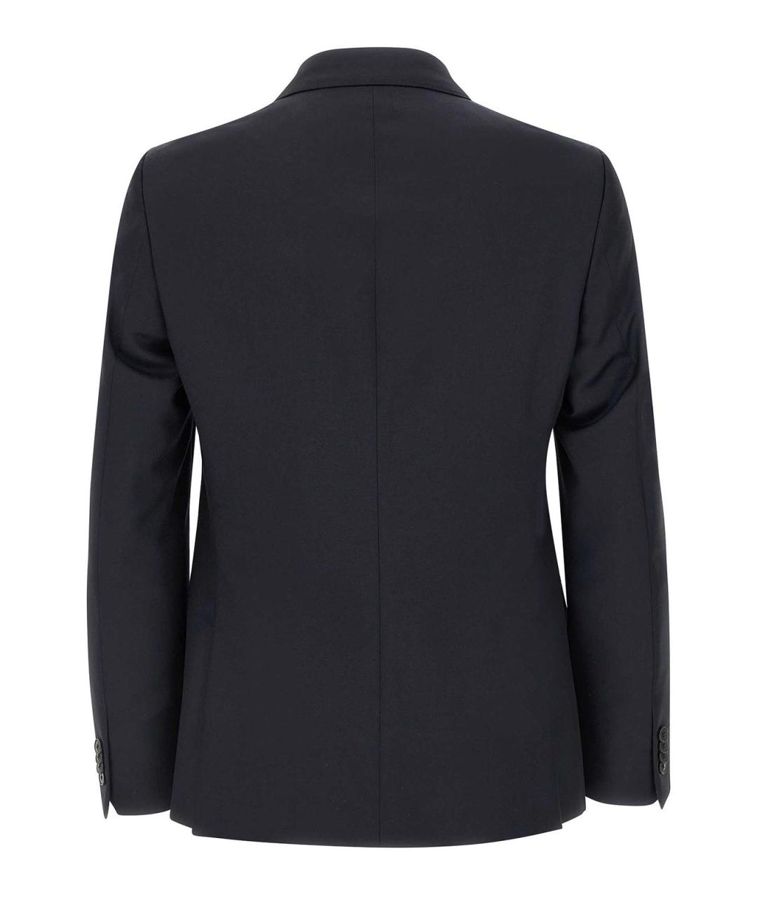 ZEGNA Темно-синий классический костюм, фото 2