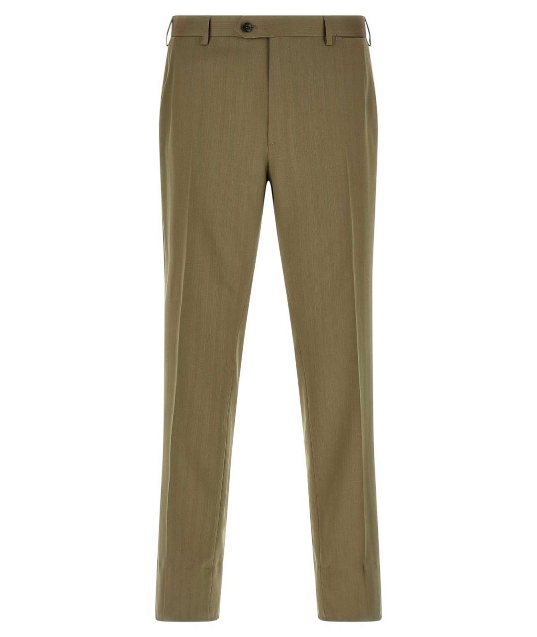 BRIONI Зеленый классический костюм, фото 4
