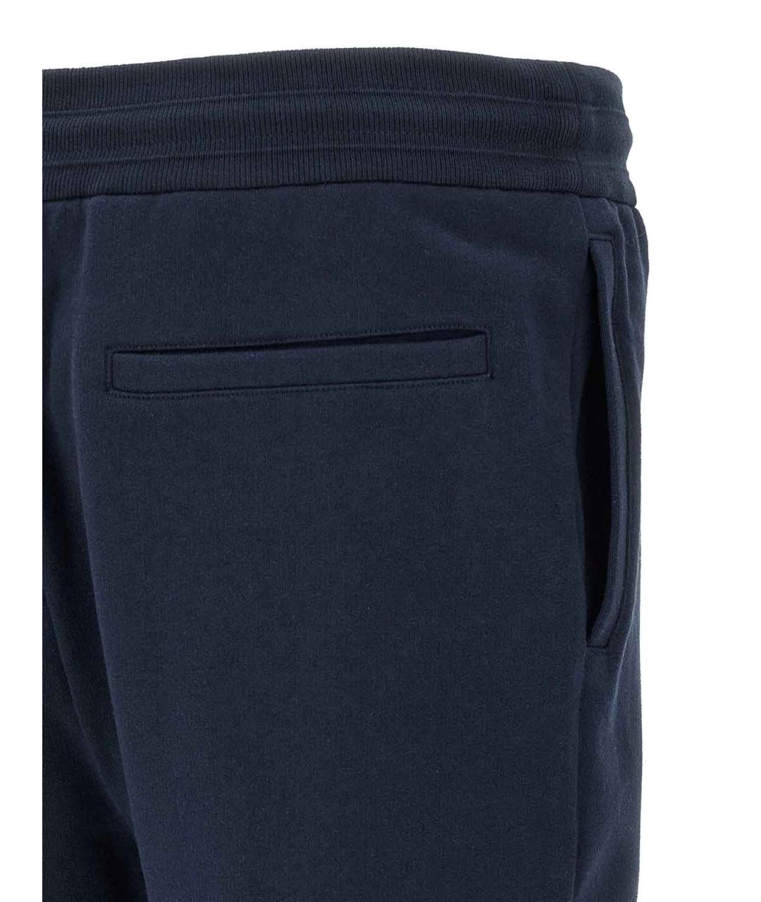 KITON Темно-синий хлопковый спортивный костюм, фото 6