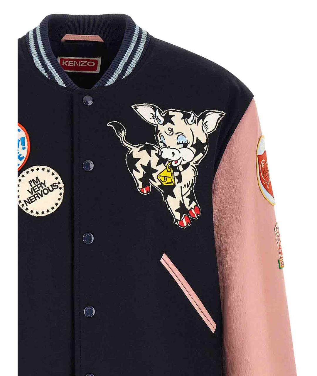 KENZO Мульти шерстяная куртка, фото 3