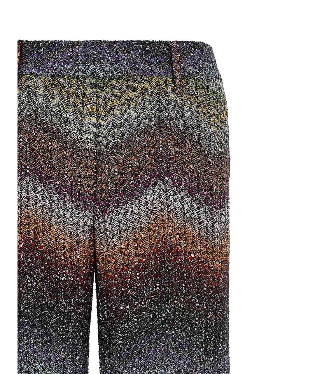 MISSONI Мульти вискозные прямые брюки, фото 3