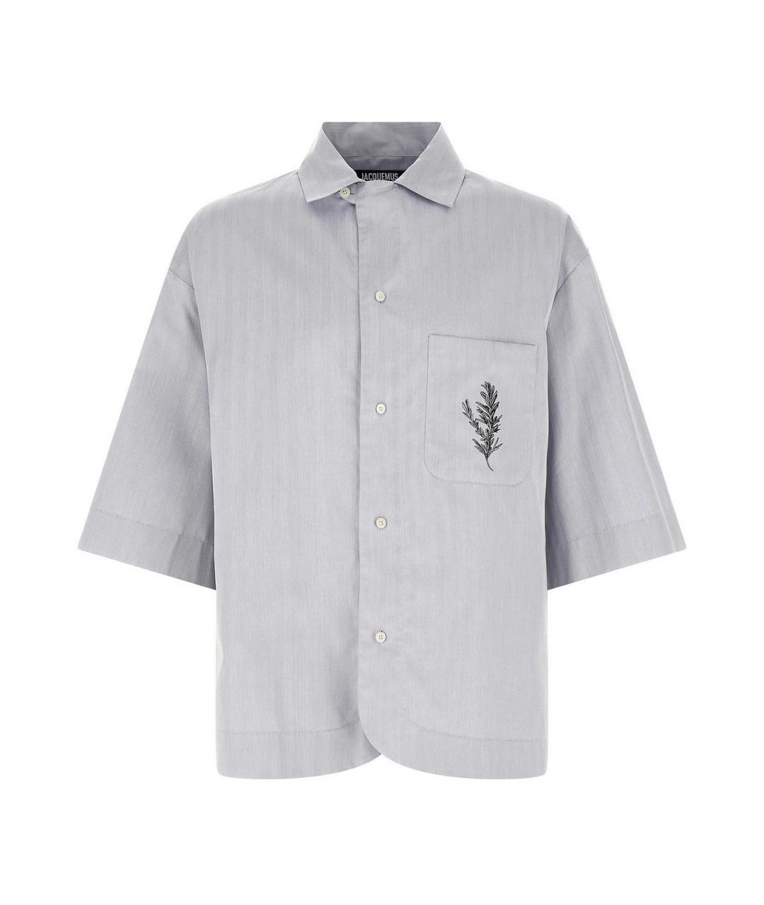 JACQUEMUS Мульти хлопковая классическая рубашка, фото 1