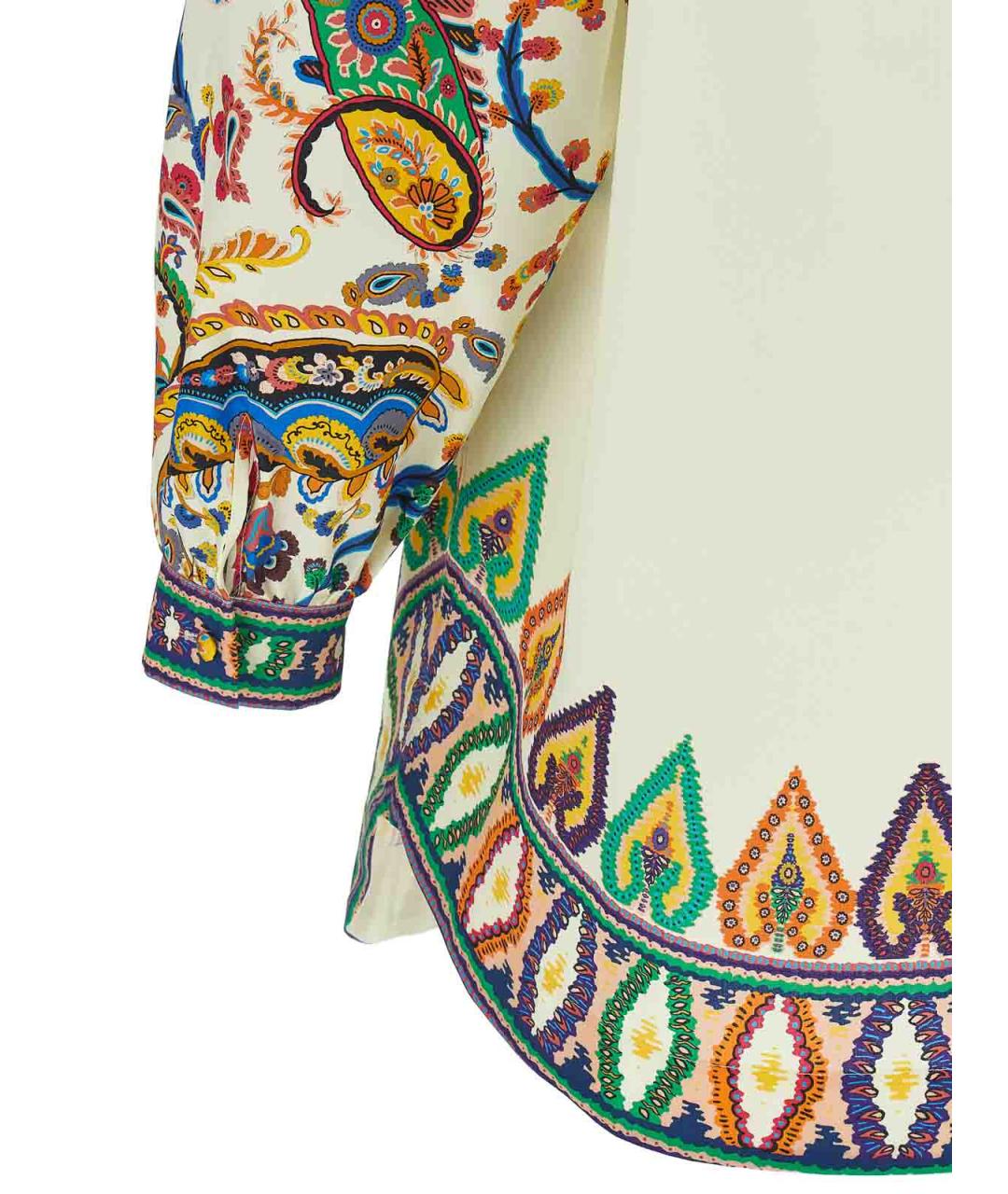 ETRO Мульти хлопковое повседневное платье, фото 4