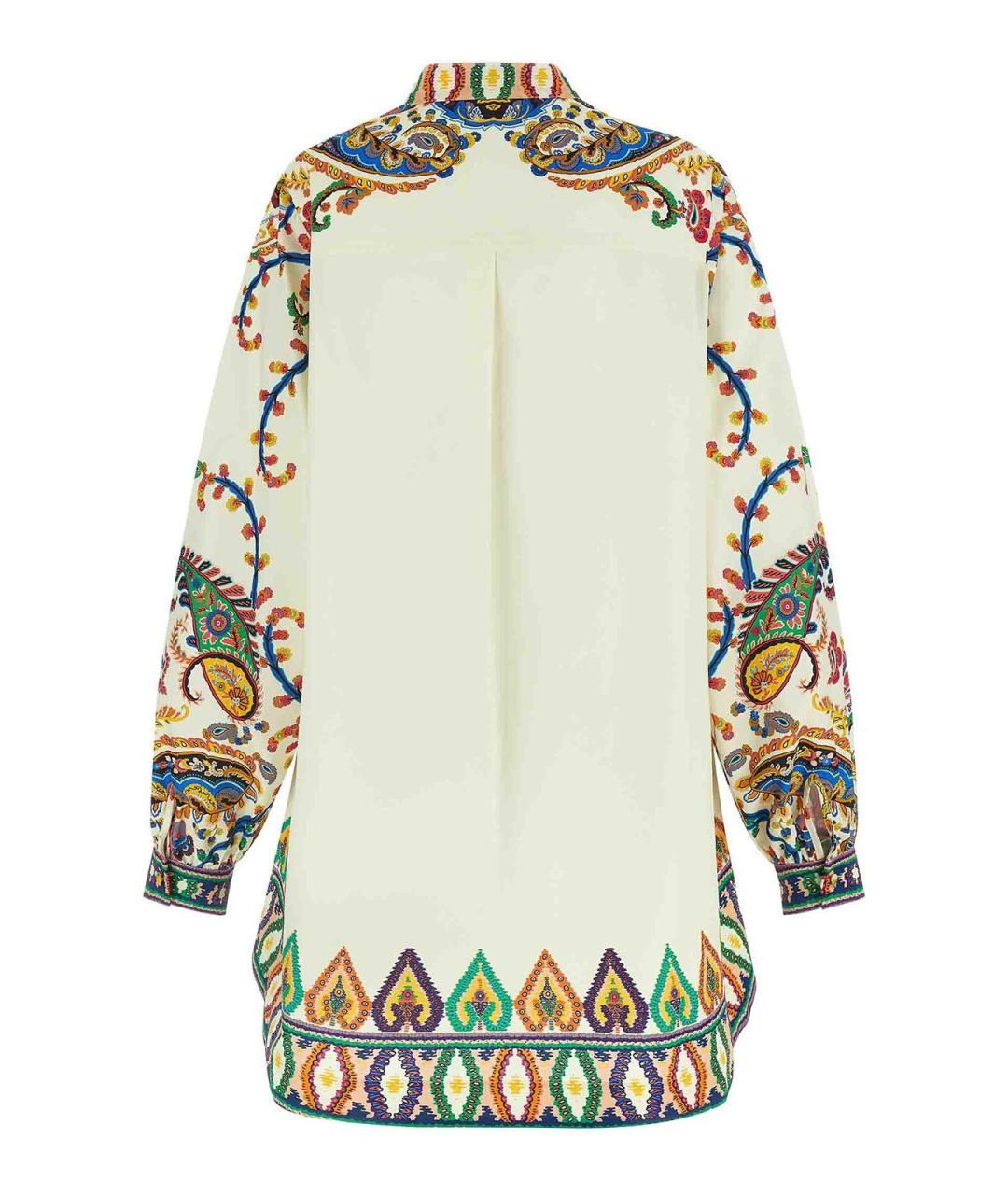 ETRO Мульти хлопковое повседневное платье, фото 2