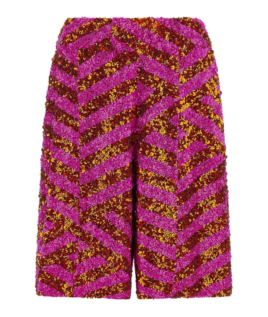 DRIES VAN NOTEN Мульти вискозные шорты, фото 1
