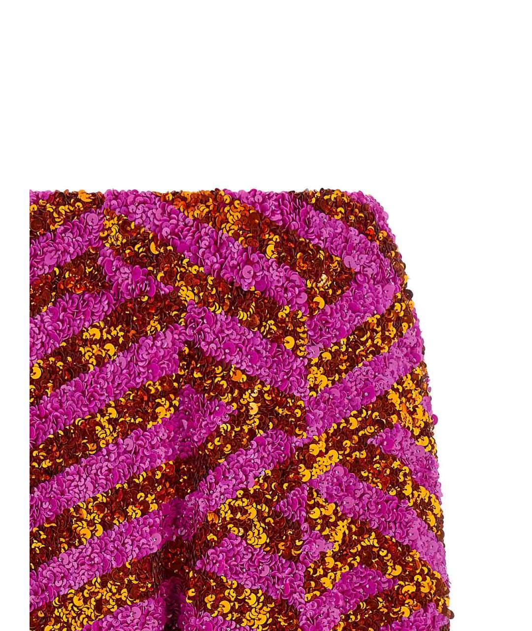 DRIES VAN NOTEN Мульти вискозные шорты, фото 3