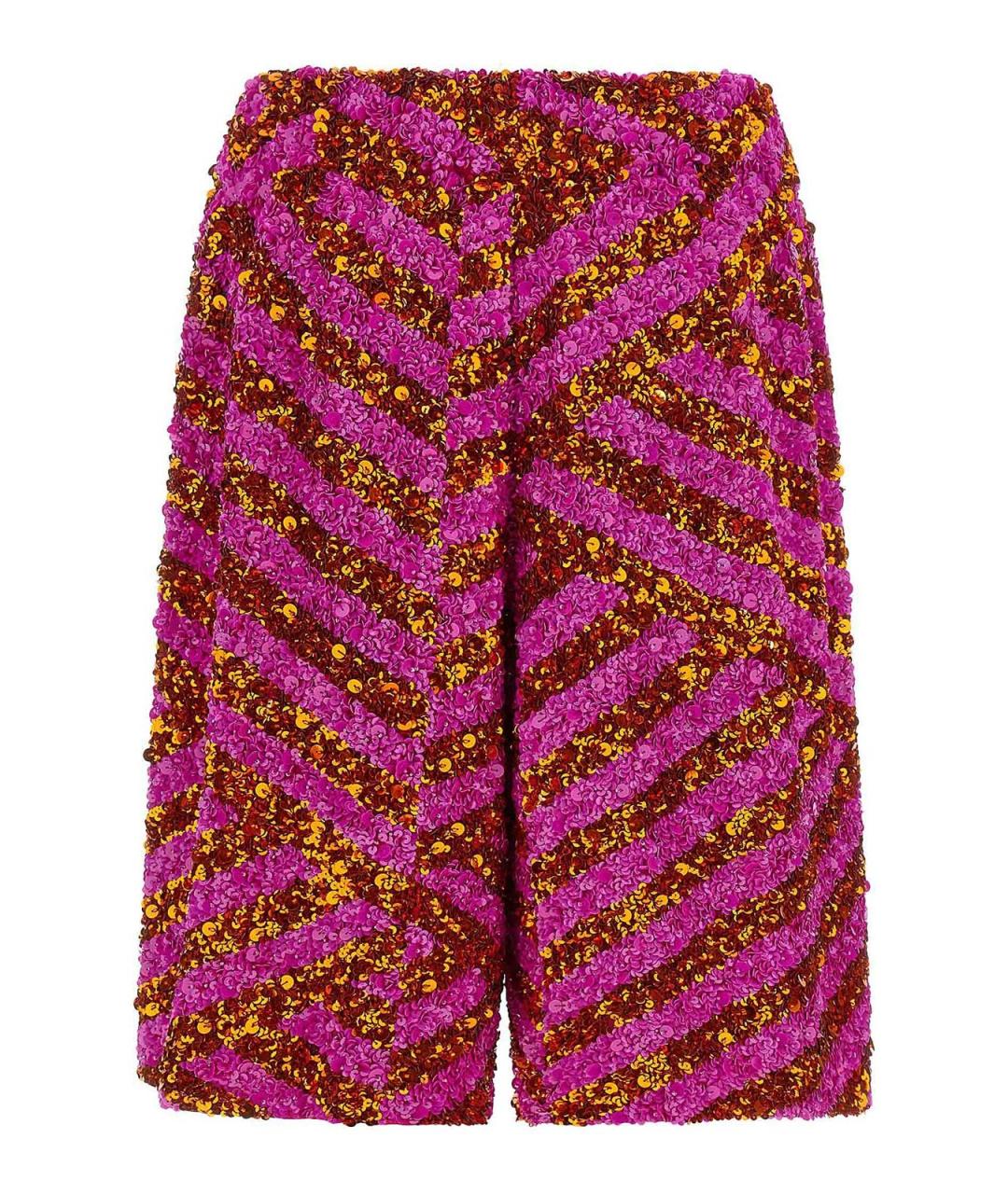 DRIES VAN NOTEN Мульти вискозные шорты, фото 2