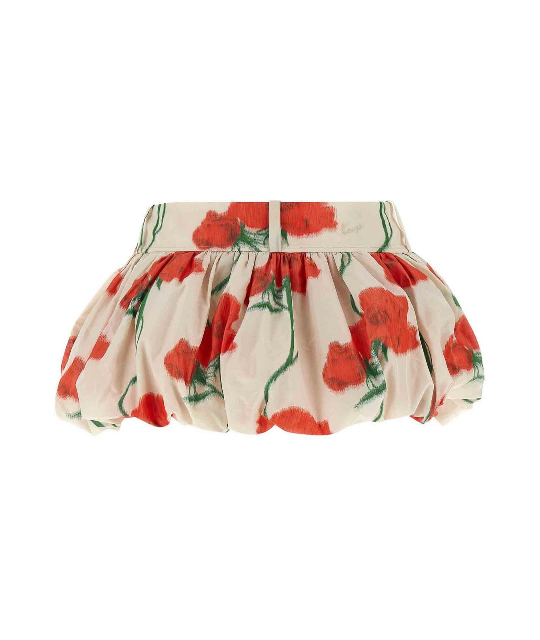 KENZO Мульти полиэстеровая юбка мини, фото 2