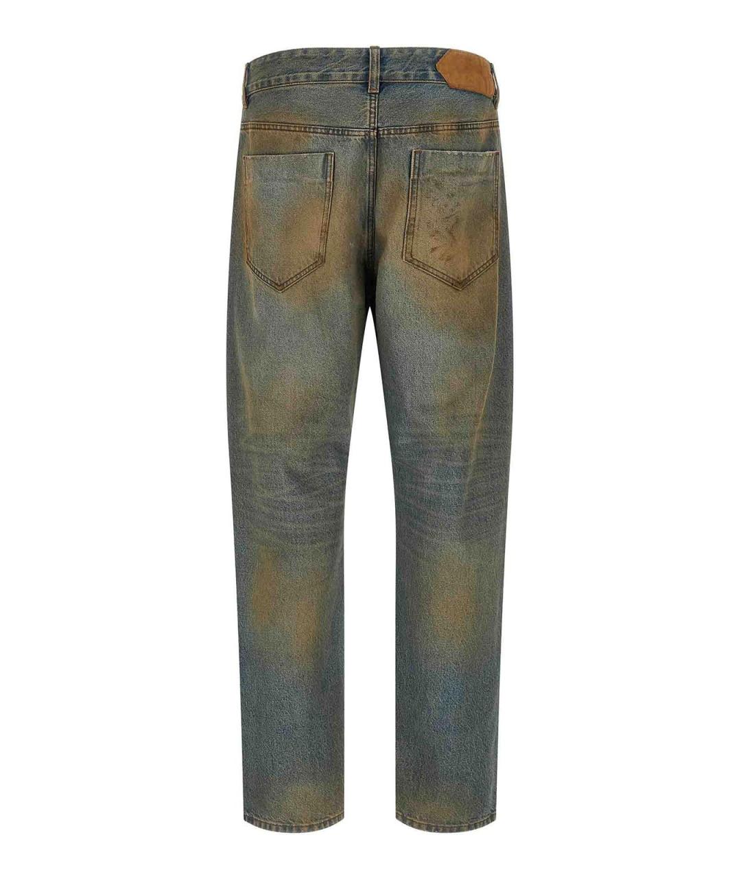 JACQUEMUS Мульти хлопковые прямые джинсы, фото 2