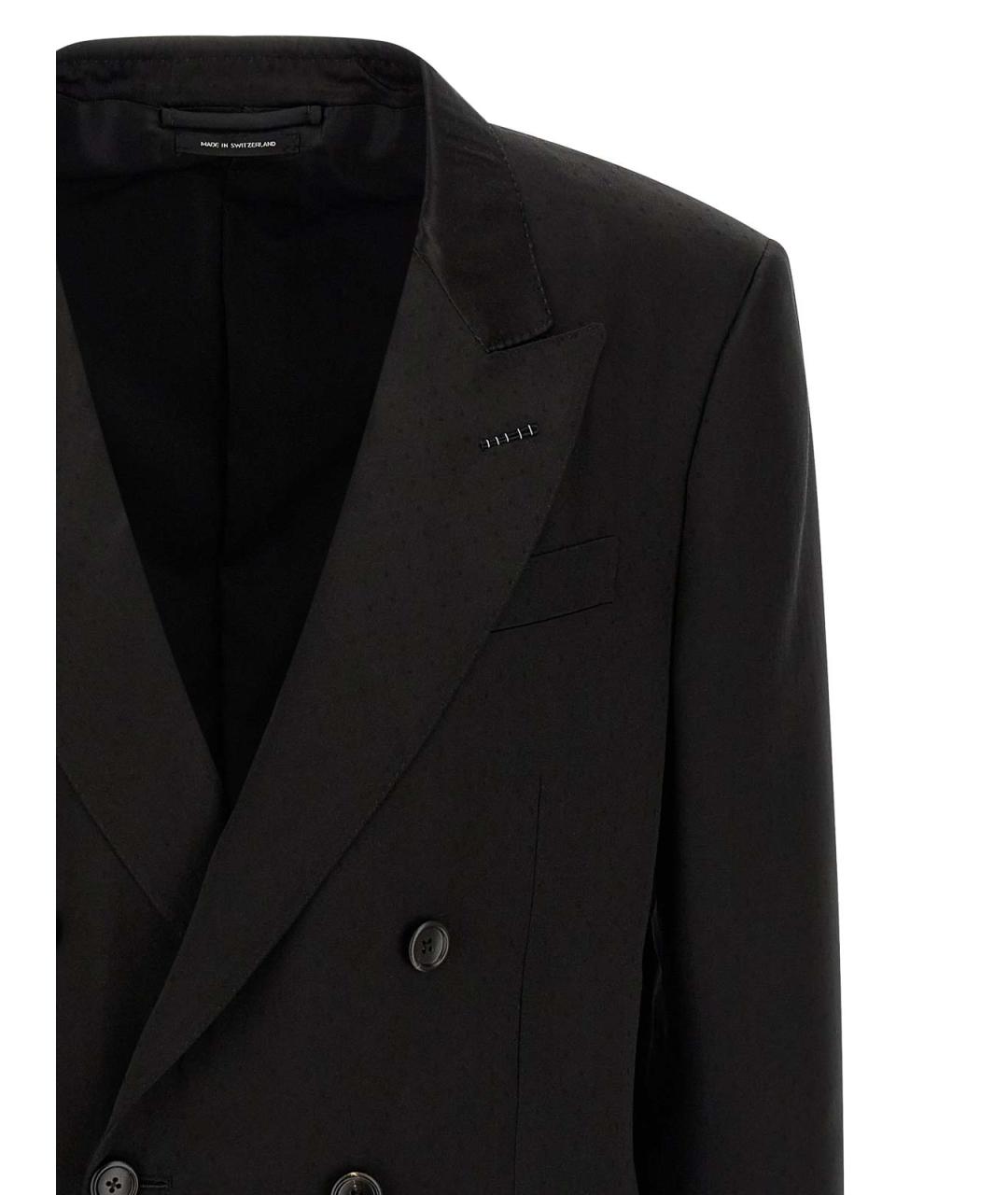 TOM FORD Черный вискозный пиджак, фото 3