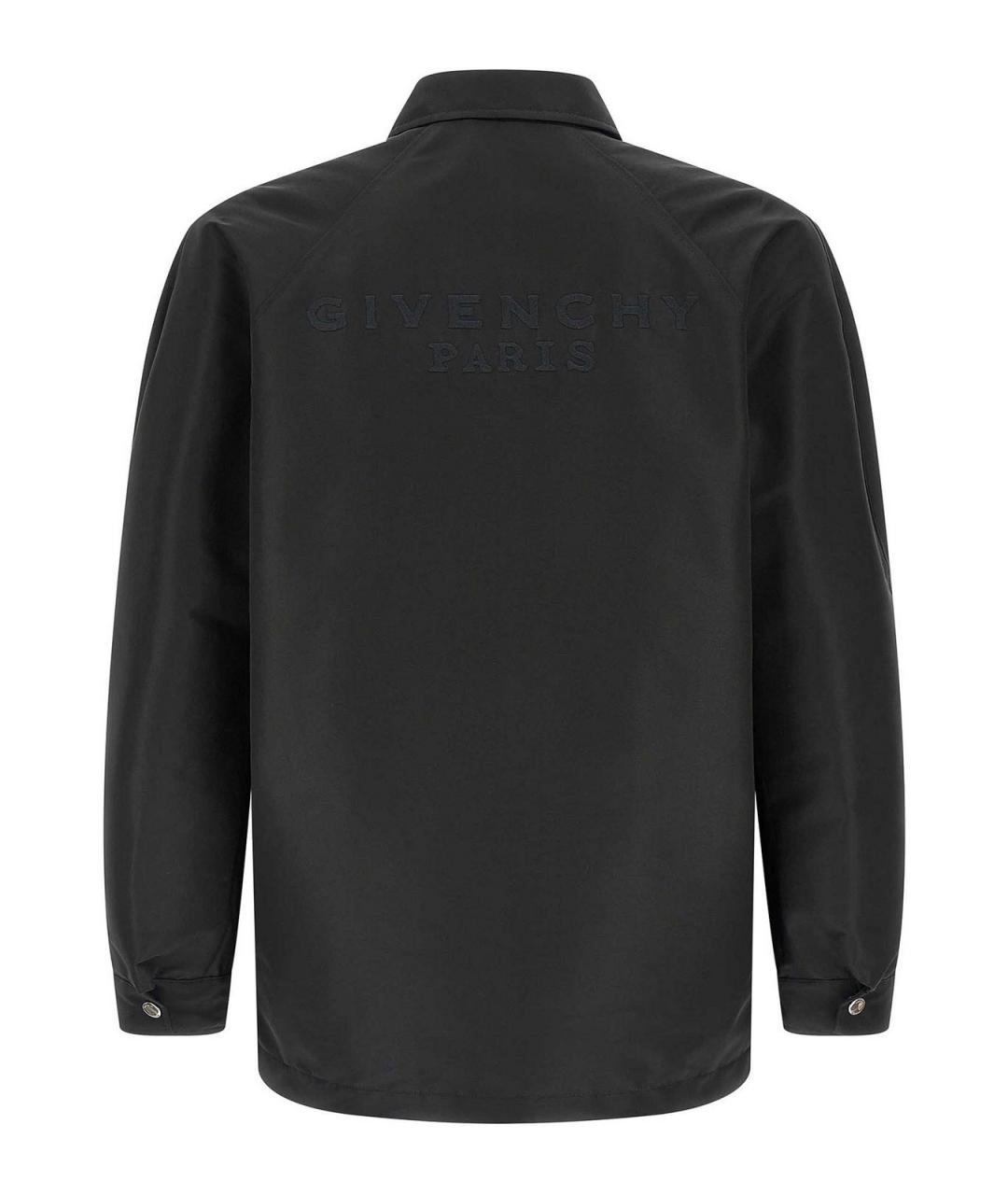 GIVENCHY Черная полиэстеровая куртка, фото 2