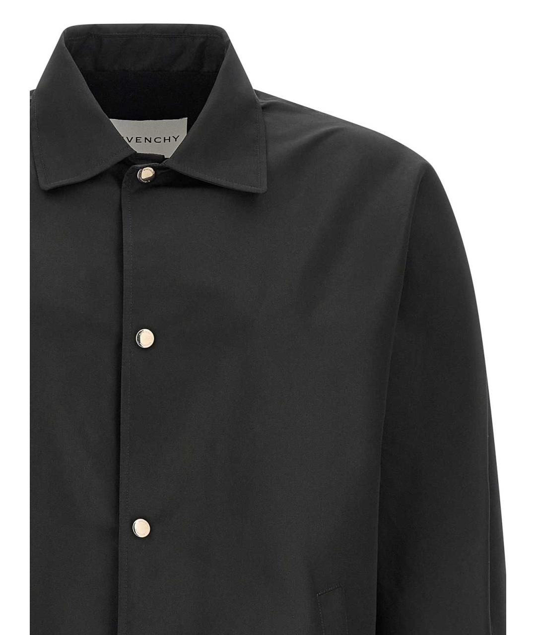 GIVENCHY Черная полиэстеровая куртка, фото 3