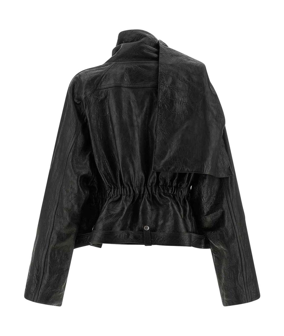 RICK OWENS Черный шарф, фото 3