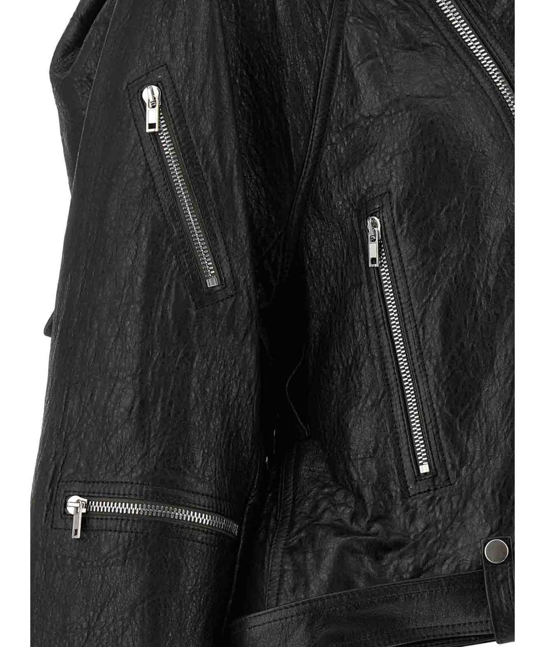 RICK OWENS Черный шарф, фото 5