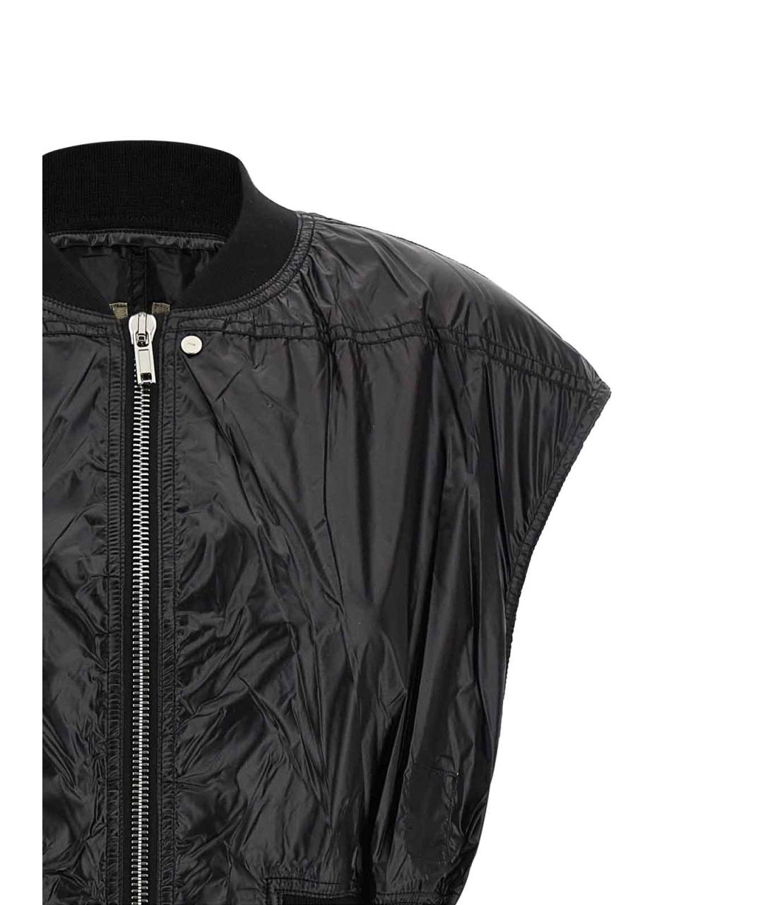RICK OWENS DRKSHDW Черный жилет, фото 3