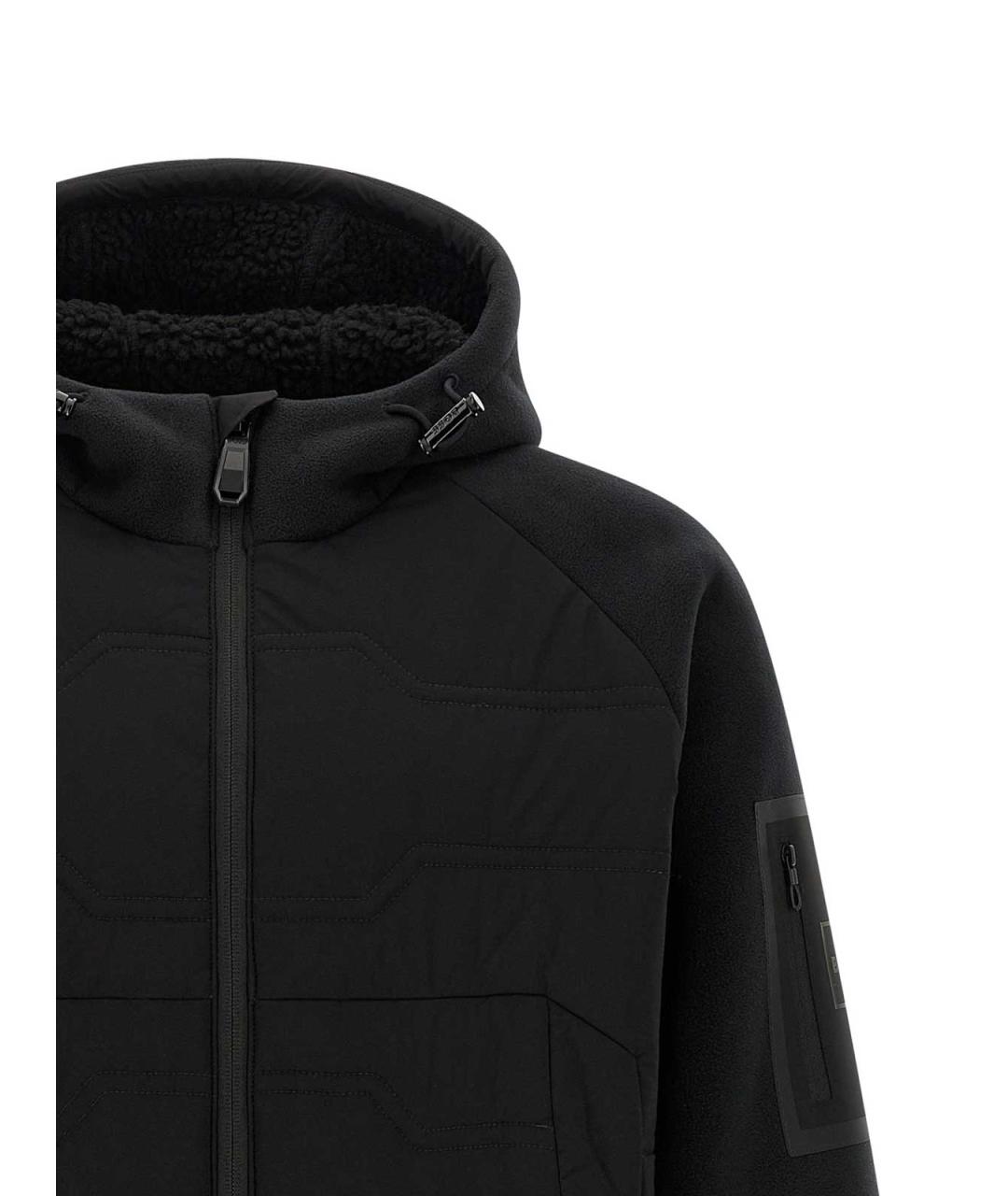 HUGO BOSS Черная полиэстеровая куртка, фото 3