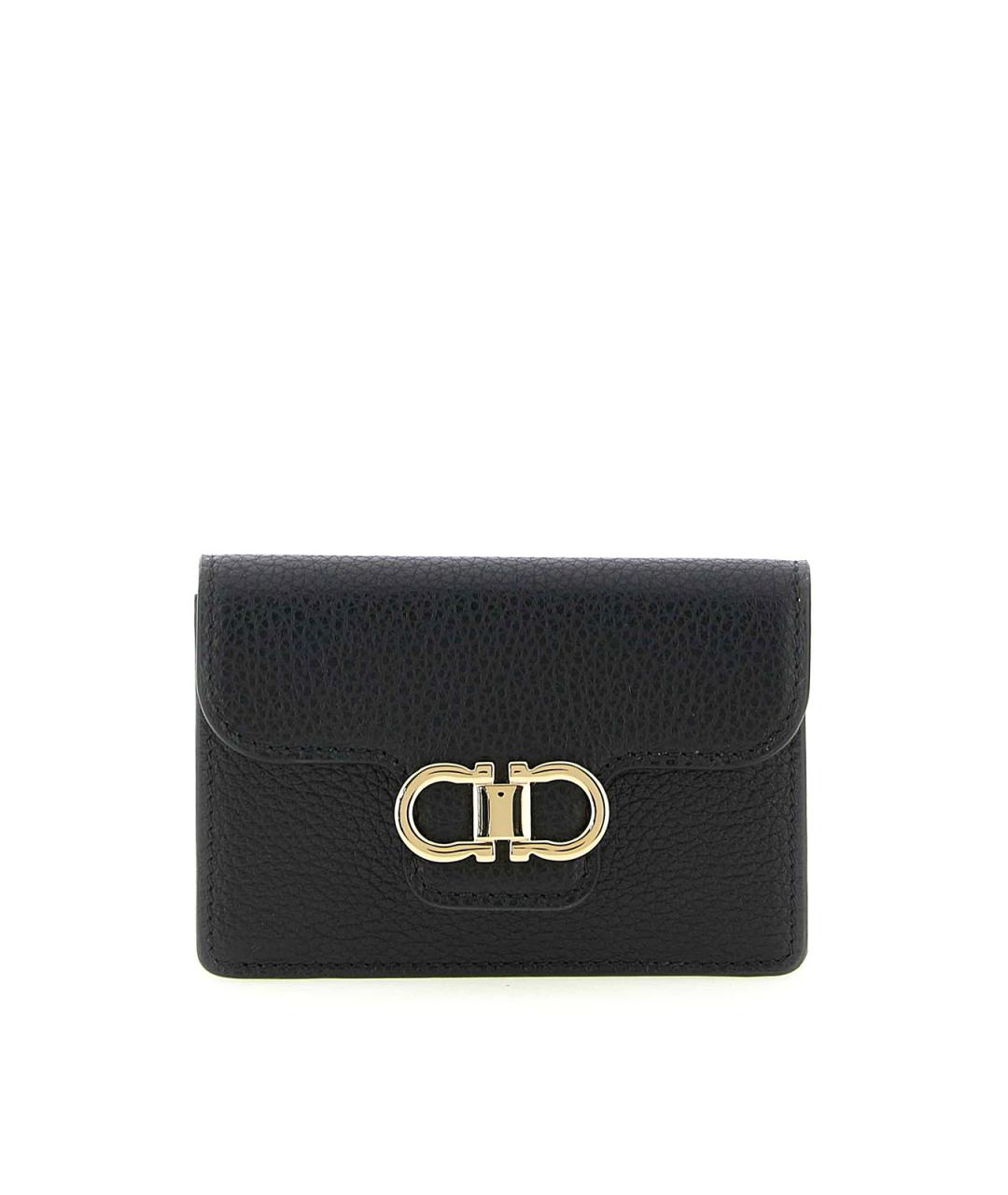 FERRAGAMO Черная ключница, фото 1