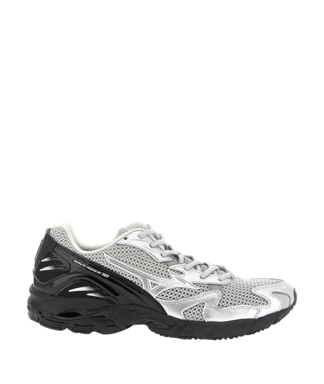 MIZUNO Серебряные низкие кроссовки / кеды, фото 1