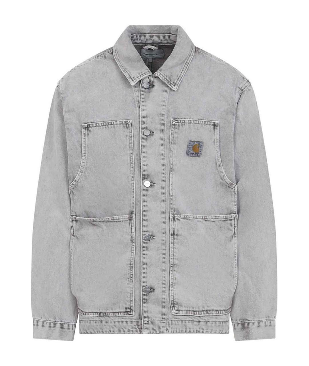 CARHARTT Серая хлопковая куртка, фото 1
