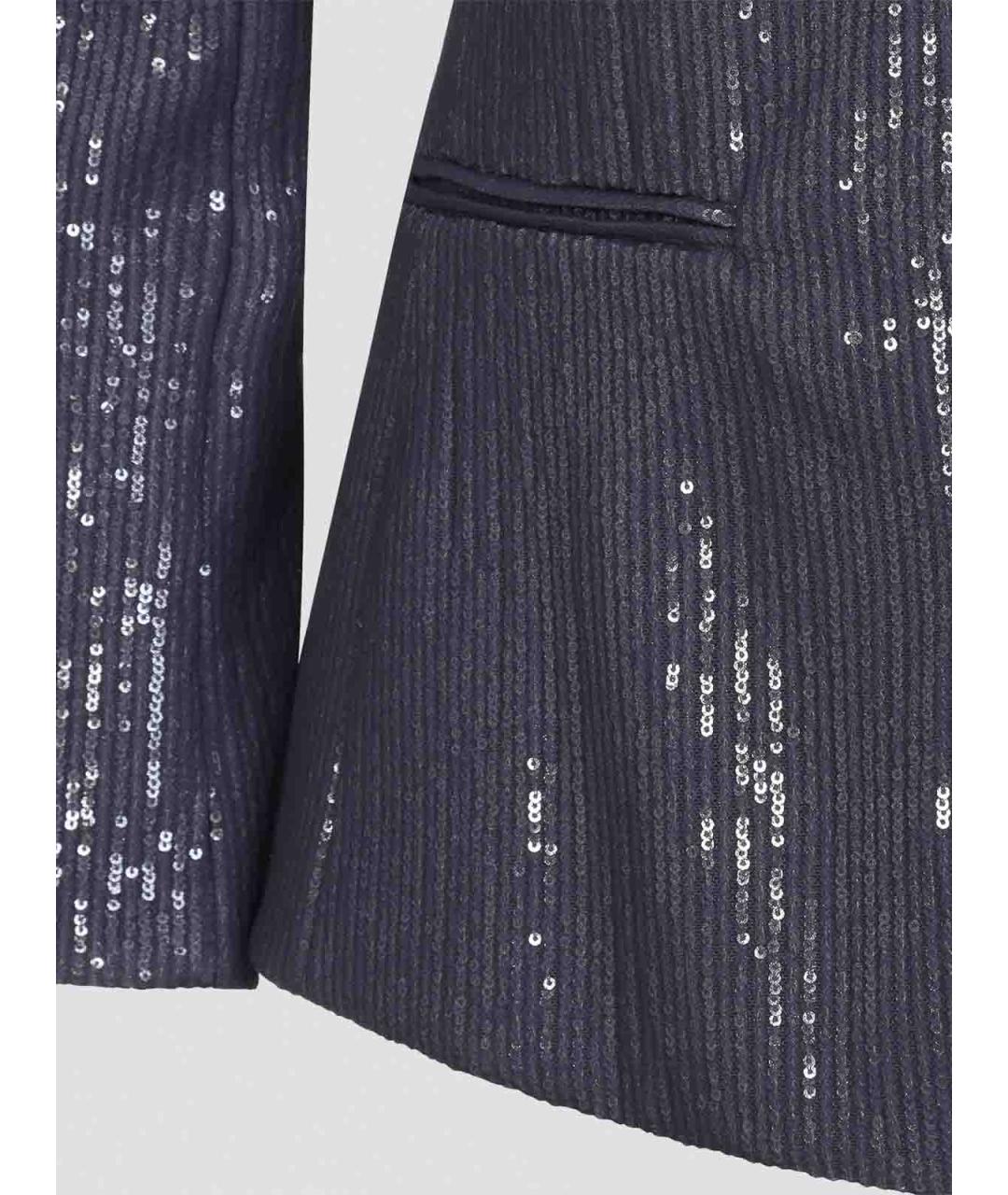 GIORGIO ARMANI Фиолетовая полиэстеровая куртка, фото 4