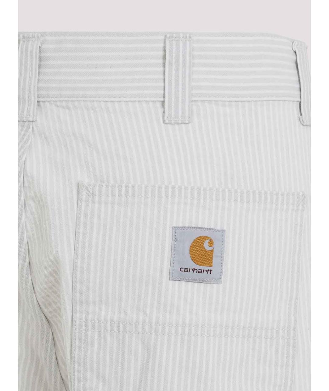 CARHARTT Серые хлопковые повседневные брюки, фото 3