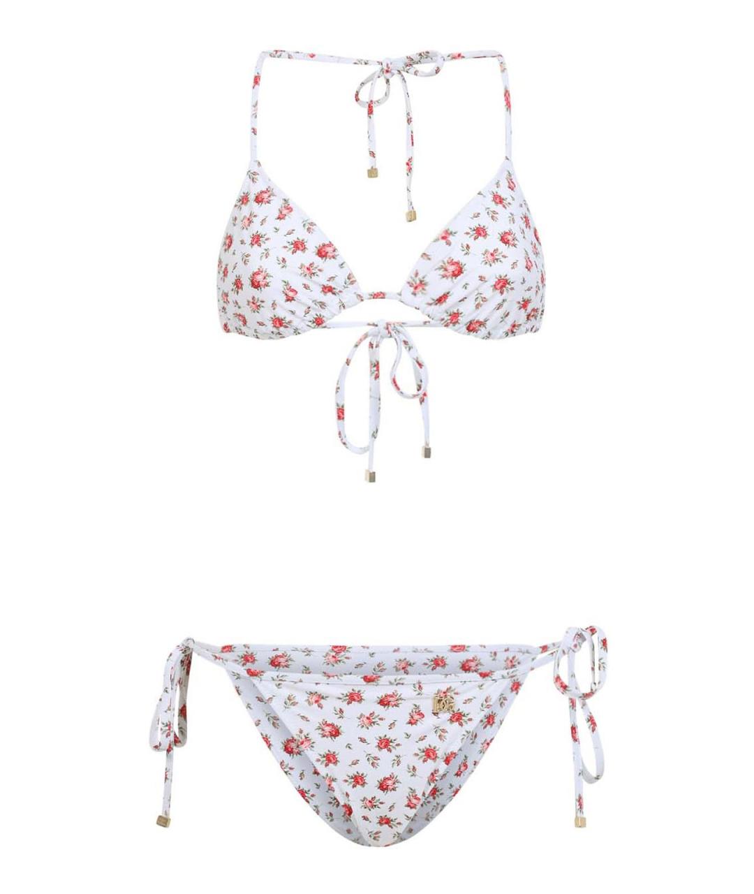DOLCE&GABBANA Розовый полиамидовый купальник, фото 1