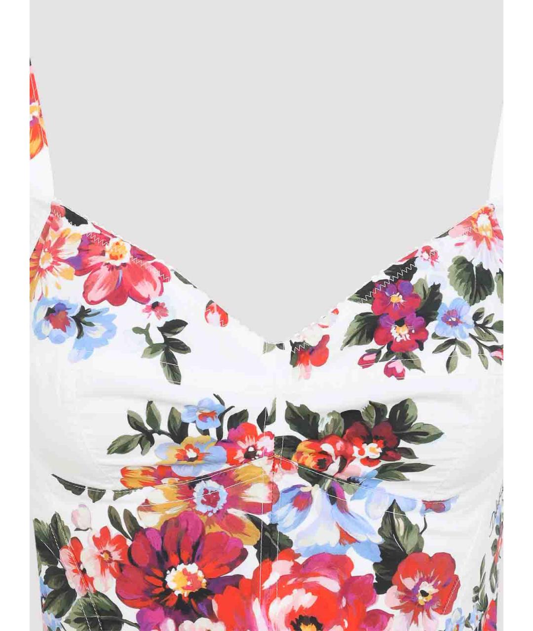 DOLCE&GABBANA Мульти хлопковая майка, фото 3
