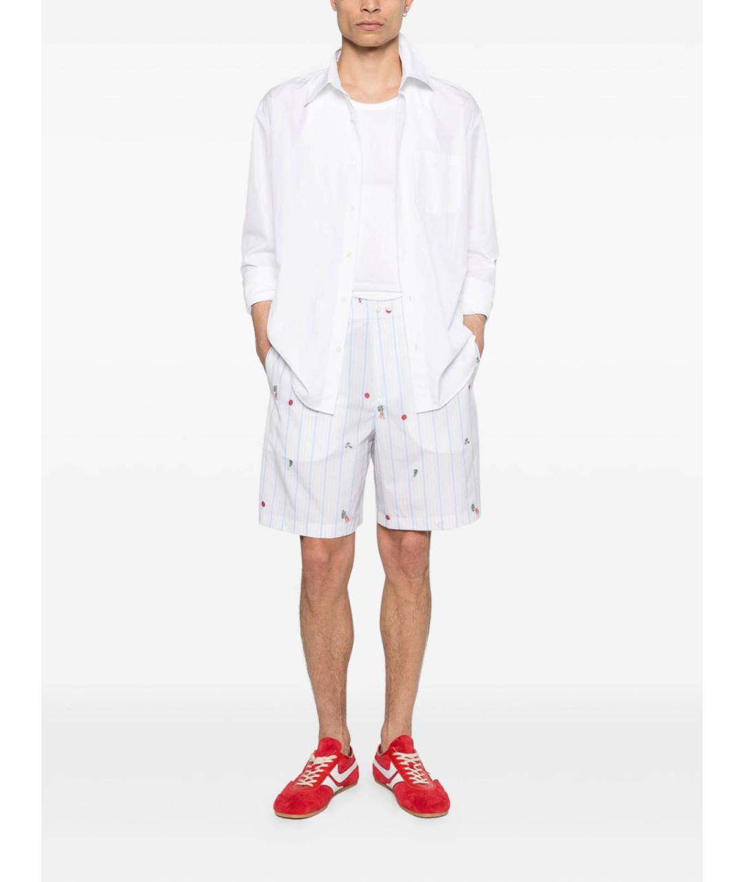 JACQUEMUS Мульти хлопковые шорты, фото 3